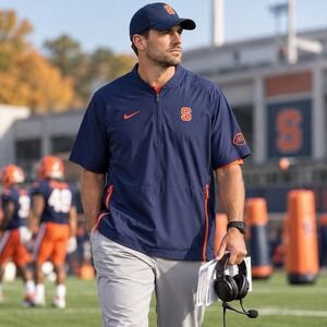 Nike Syracuse Orange Football Coaches Pullover XL ACC 1/4 Zip Jack Potenza